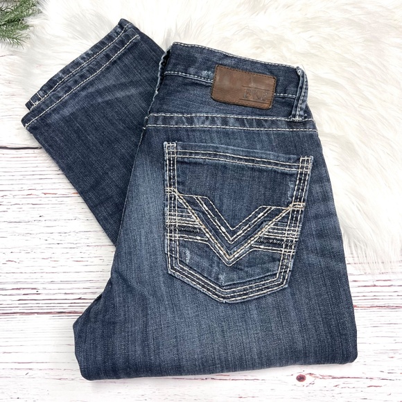 👖|•BKE•| Asher Straight Leg Jeans Size 31 Regular L32👖 - Picture 1 of 7